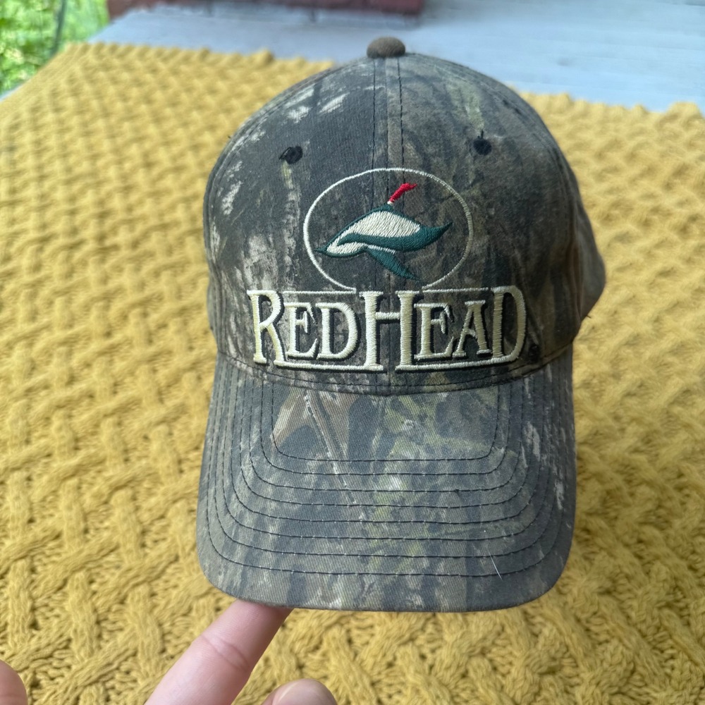 RedHead Silent-Hide Camo Baseball Hat Mallard Duck Snapback Hunting Cap Mens